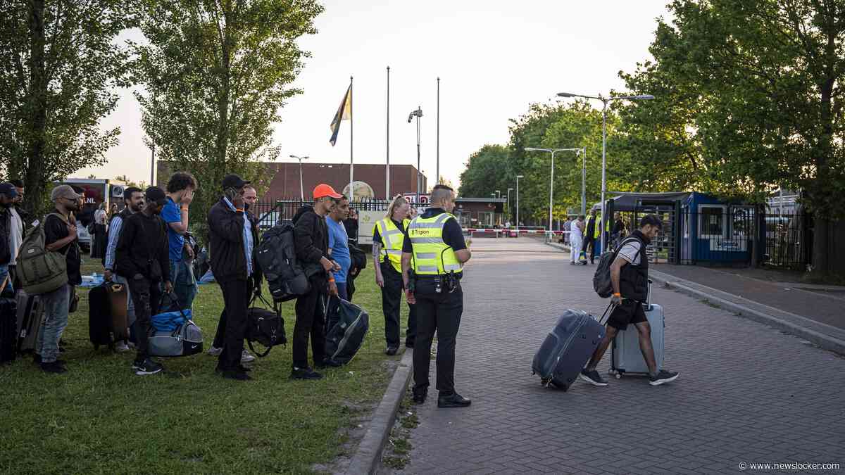 Opstootjes voor opvang Ter Apel op eerste avond zonder Rode Kruis