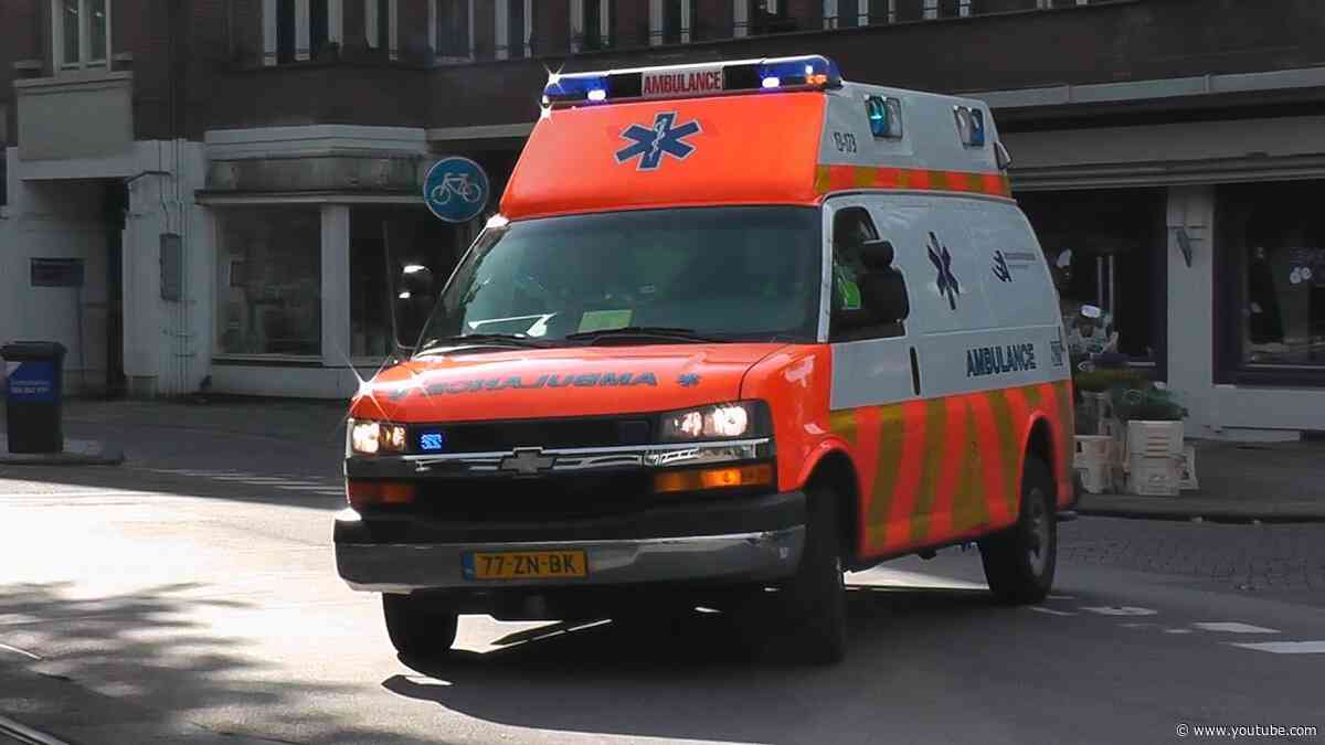 [Archief] Compilatie Chevrolet Ambulance 13-173 met Spoed onderweg in Amsterdam en omgeving
