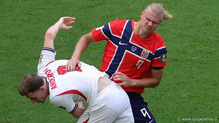 Lo anularon por falta de Haaland: Heggem había marcado para Noruega ante Inglaterra