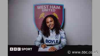 West Ham sign forward Salmon on two-year deal