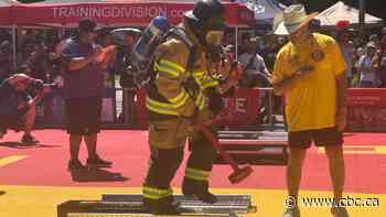 Firefighters put their skills to the test in annual fitness competition