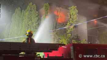 Up to 150 people displaced by massive fire that gutted New Westminster apartment building