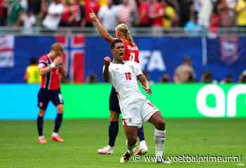 Bizar: goal Engeland kwam tot stand doordat de bal een camera-kabel raakte