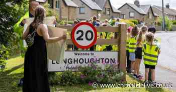 Northumberland village hosts road safety event as RAF works with community to 'get message across'