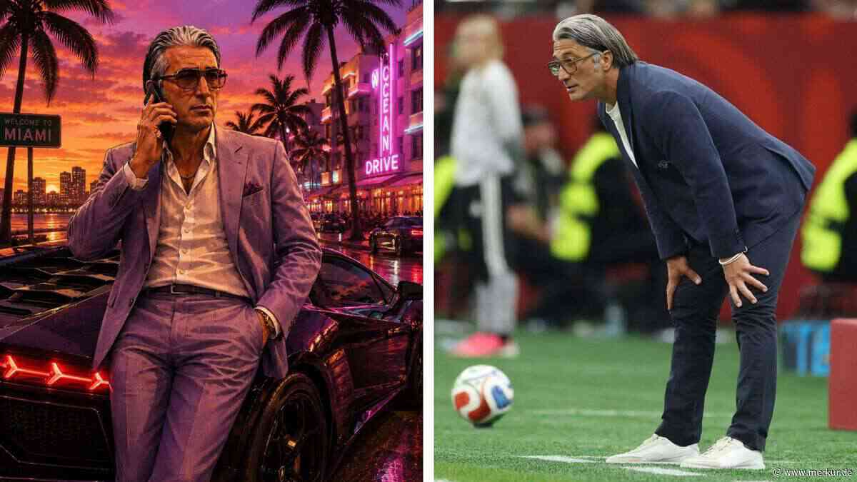 WM-Trainer verdreht Fans als „Miami-Vice-Ikone“ den Kopf