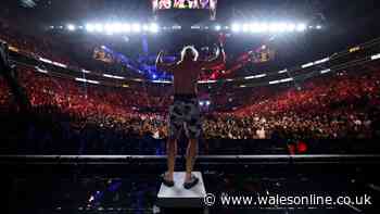 Conor McGregor and Paddy Pimblett exact ringwalk times and TV channels