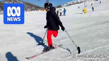 Skier training for 2030 Winter Paralympics only a year after discovering sport
