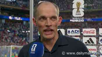 Defiant Thomas Tuchel clashes with ITV reporter in extraordinary interview as he demands more from his 'lucky' England team after World Cup win over Norway - before matchwinner Jude Bellingham hits back with 'whatever' jibe