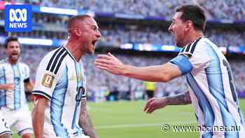 Live: Messi assists early Argentina strike against Switzerland in quarterfinal