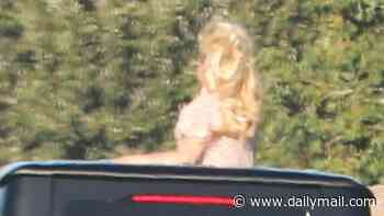 Britney Spears breaks silence on horrifying stunt where she climbed out of car roof on busy freeway months after DUI arrest