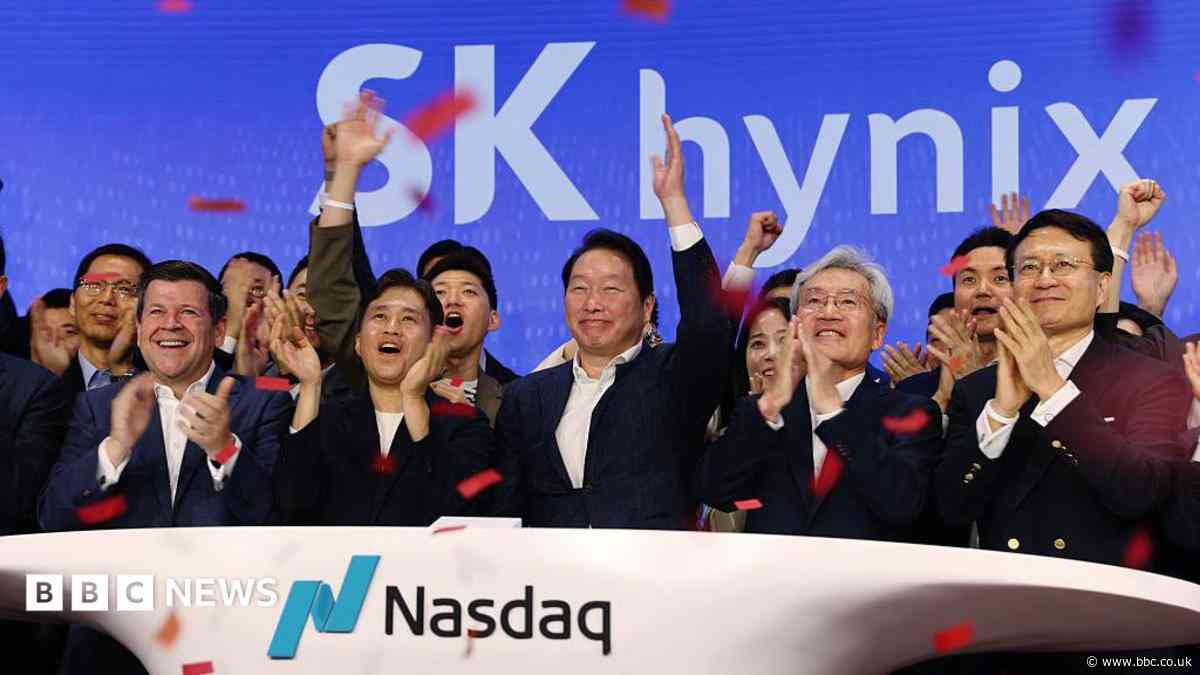 Chip giant SK Hynix raises $26.5bn as shares surge in bumper US listing