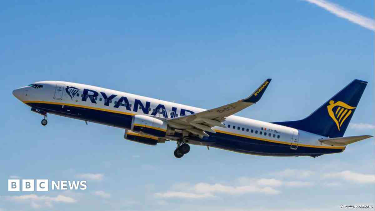 Man nearly sucked out of window mid-air on Ryanair plane, passengers say