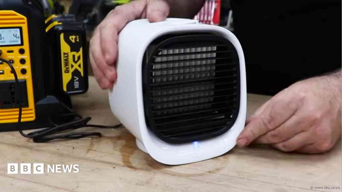 'Cool in 90 seconds' - the fake portable air conditioners sweeping the internet