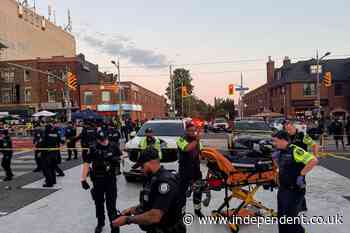 Two dead and several injured at Toronto street festival as police search for ‘active shooter’