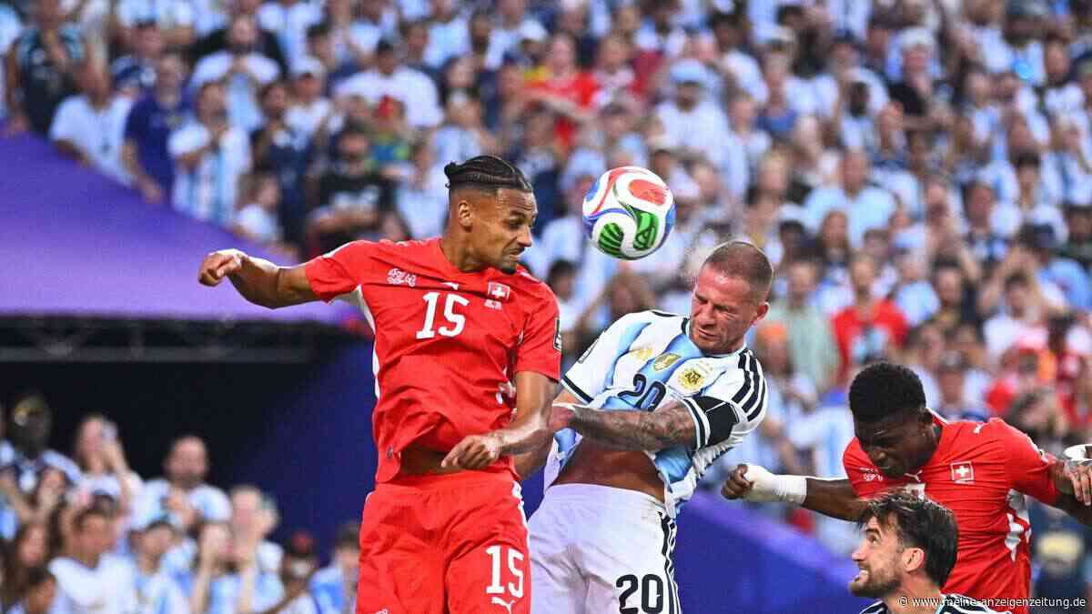 Argentinien gegen Schweiz jetzt im Liveticker: Embolo in letzter Sekunde gestoppt