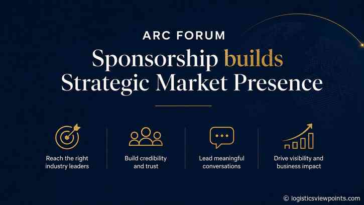 Why ARC Industry Forum Sponsorship Supports Strategic Market Presence