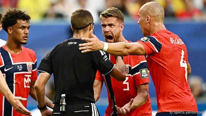 Did ball hit spidercam before England goal? Snicko says not - Norway unsure