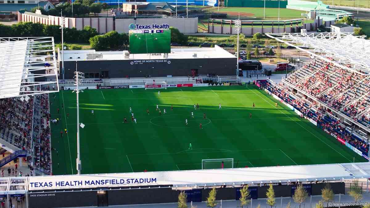North Texas SC Opens Texas Health Mansfield Stadium with a Dominant Victory!