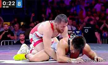 Merab Dvalishvili beats Henry Cejudo in wild wrestling comeback at RAF Georgia
