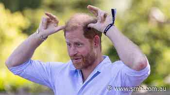 Prince Harry gets down with the kids