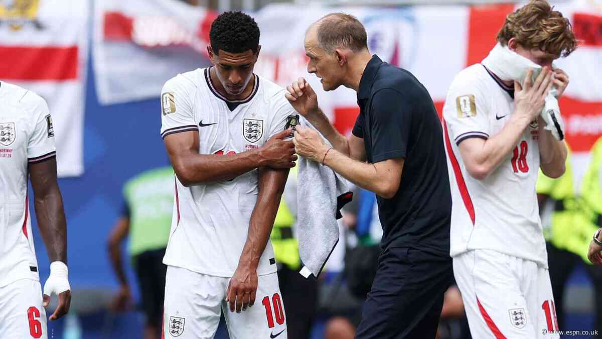 Bellingham backs England stars after Tuchel fury