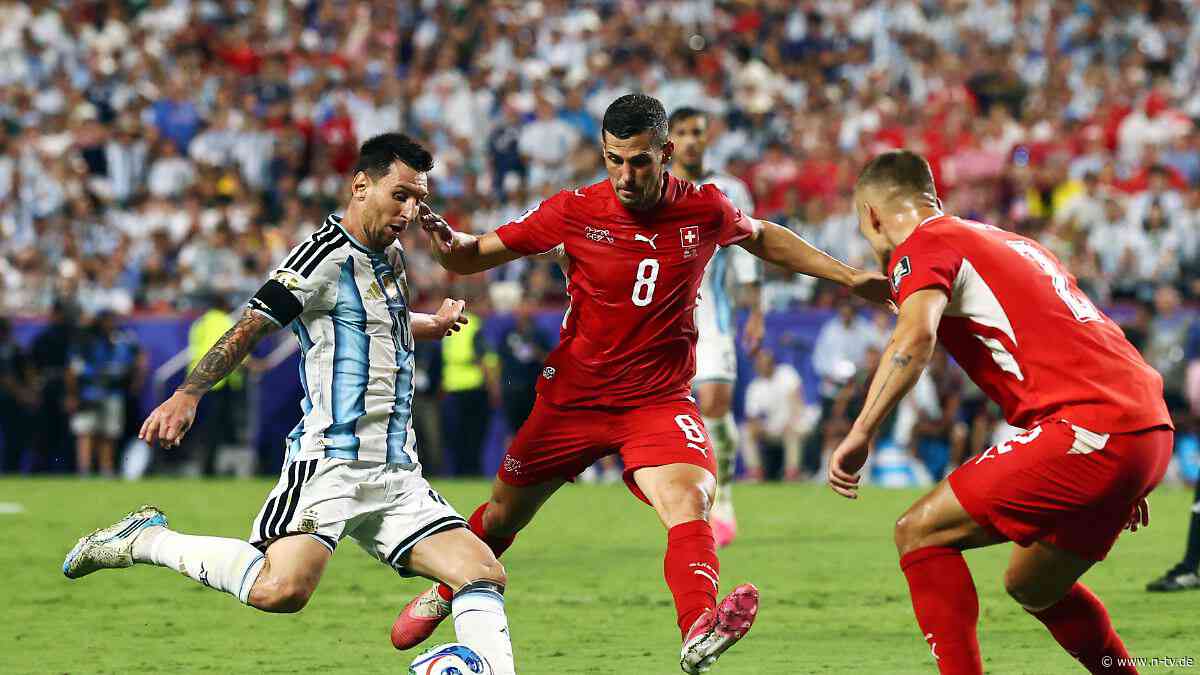 Sieg nach langer Überzahl: Argentinien ackert sich gegen Schweiz ins WM-Halbfinale