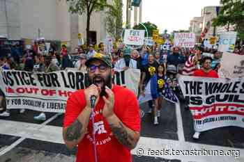 Houston protesters call on feds to release more information, and witnesses, to Tuesday’s ICE killing