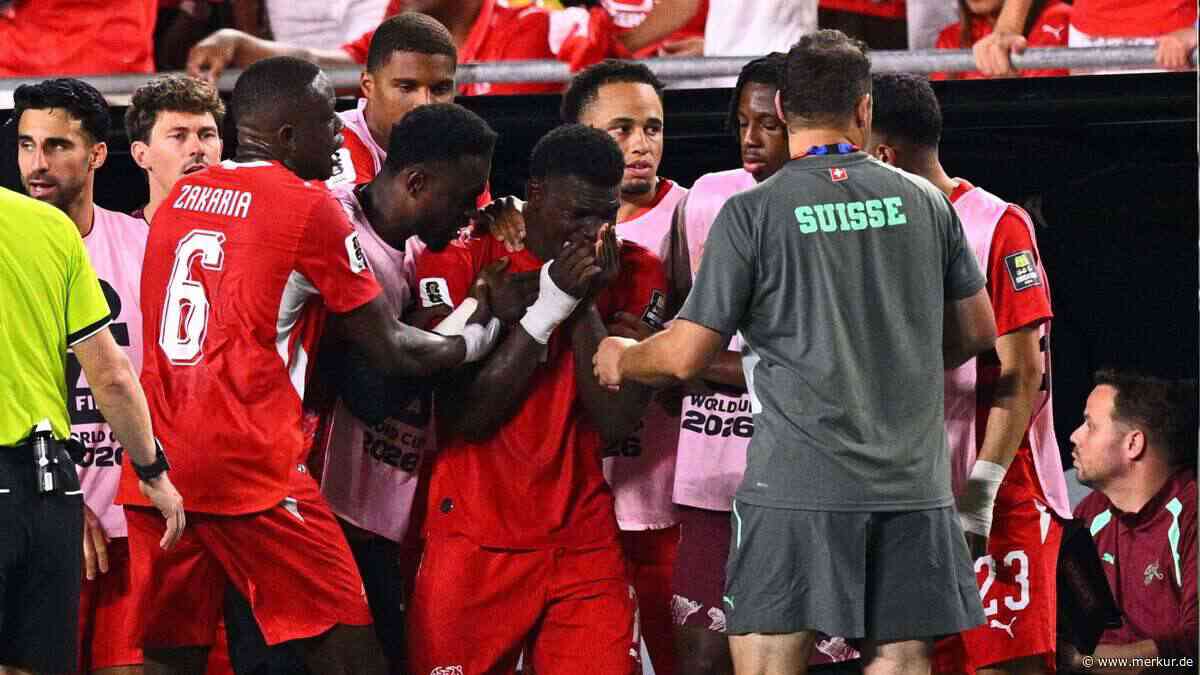 Ex-Bundesliga-Star Embolo bricht noch auf dem Platz in Tränen aus