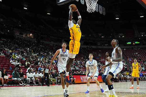 Recap: Arthur Kaluma Leads Lakers To Win Over Mavericks In Las Vegas Summer League