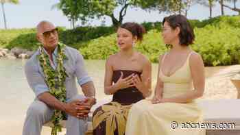 WATCH:  Dwayne Johnson talks new live-action 'Moana'