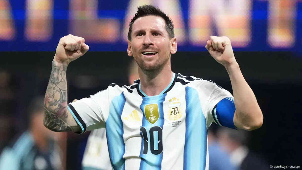 'We should all be excited' - Messi set for first England meeting