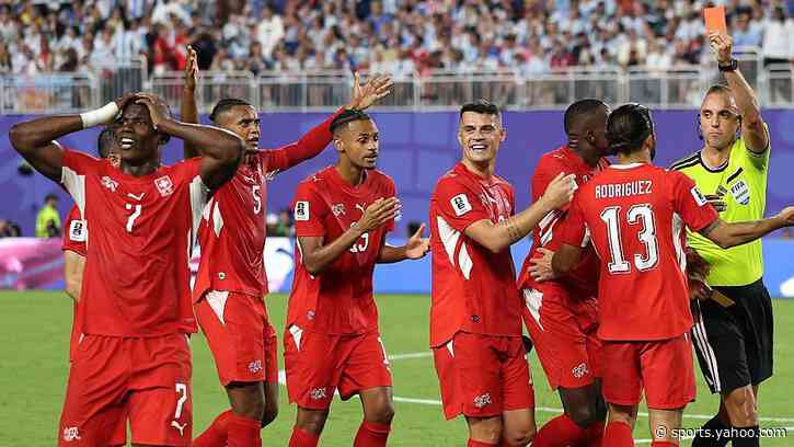 Embolo sent off as result of mistaken identity rule