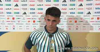 Thiago Almada: "Damos lo último hasta el final y vamos a seguir dándolo todo"