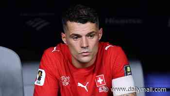 Switzerland's Granit Xhaka accuses referee of 'killing the game' with red card that left teammate in tears after World Cup quarter-final loss to Argentina