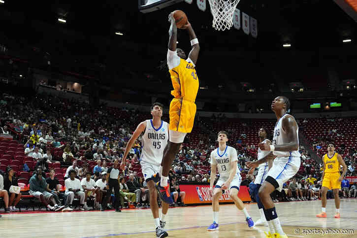 Arthur Kaluma dominates in Lakers win over Mavericks