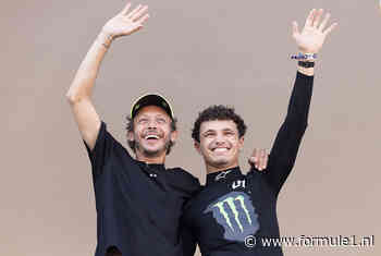 Lando Norris hoopt op Le Mans-deelname met grote held Valentino Rossi: ‘Over een paar jaar’