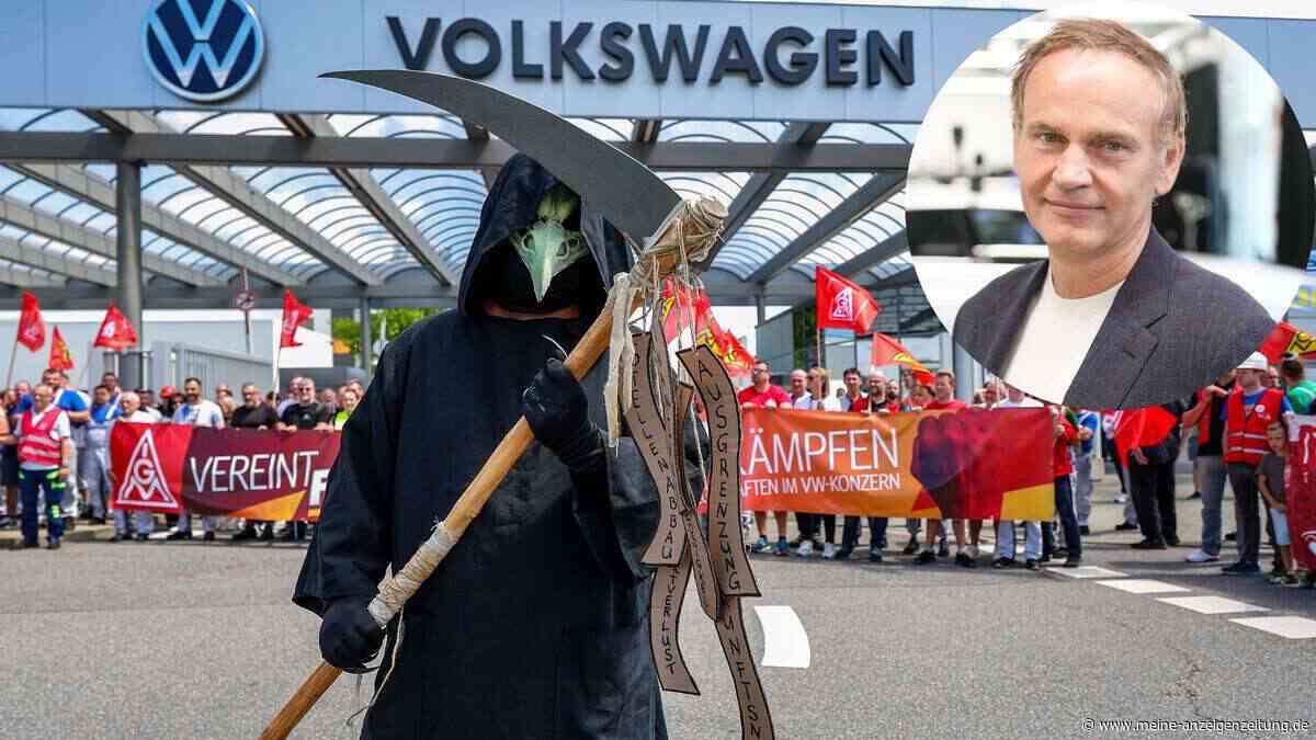 VW-Chef Blume spricht über Werksschließungen – und nennt eine andere Lösung