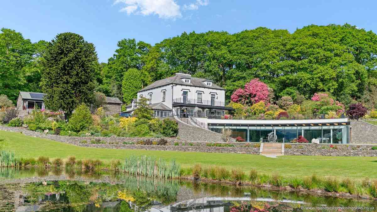 Inside Lake District's most expensive house with swimming pool and tennis court selling for £9.5m