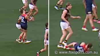 Young Tigers struggle at wet MCG as star sweats on bump — LIVE AFL