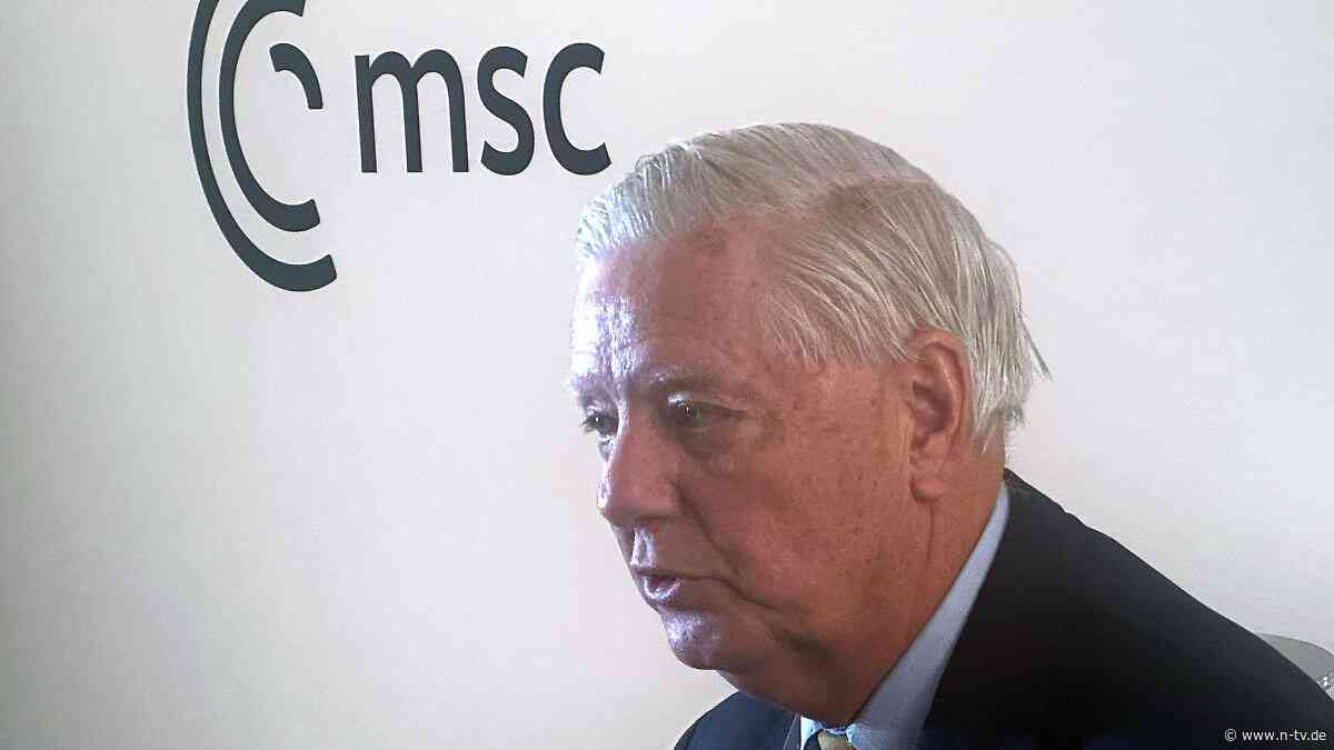 Nach "plötzlicher Erkrankung": US-Senator Lindsey Graham ist tot