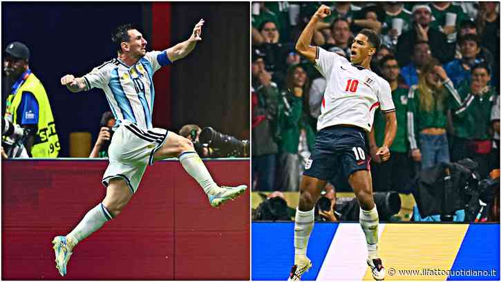 Inghilterra-Argentina, la semifinale “minore” che riporta indietro di 40 anni: Messi ci arriva con un problema, gli inglesi con un altro