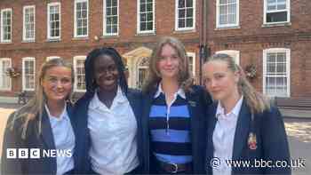 Pupils inspired by historic England women cricket Test