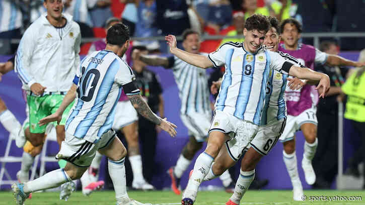Julian Alvarez, Lautaro Martinez show it's more than just Lionel Messi for Argentina