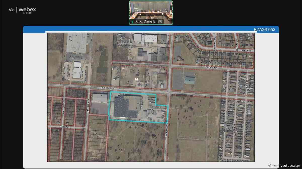 Special Meeting: Board of Zoning Adjustment (07/28/26)