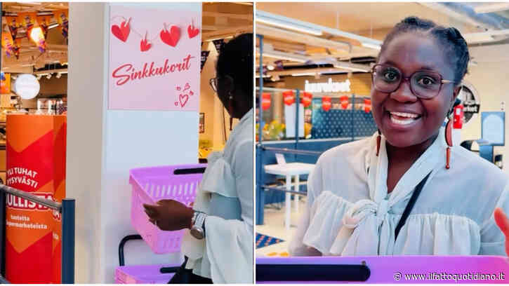 Basta Tinder, ora ci si innamora al supermercato: in Finlandia il rimorchio passa dal cestino della spesa rosa