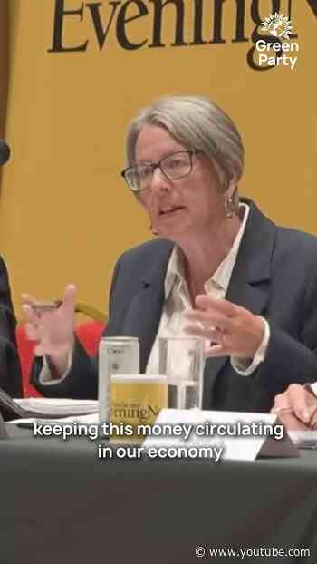 "It's surprising to hear that the party that is paid for by crypto-billionaires wants to be the spok