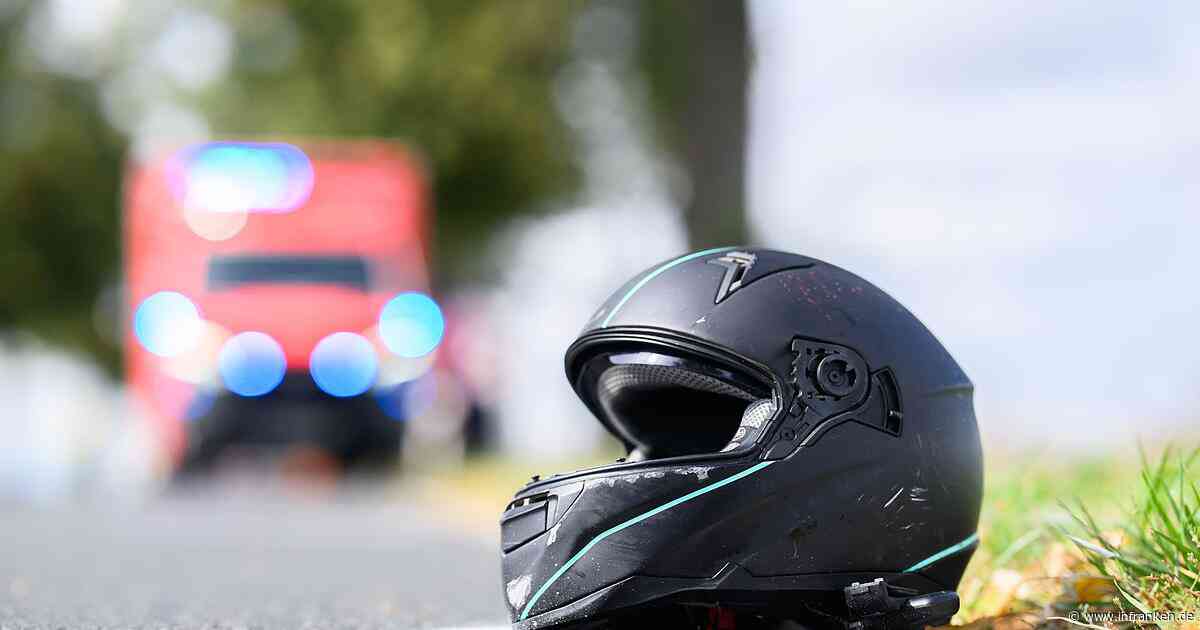 Motorradunfall in Hochstadt: 56-jähriger Biker aus Kronach schwer verletzt