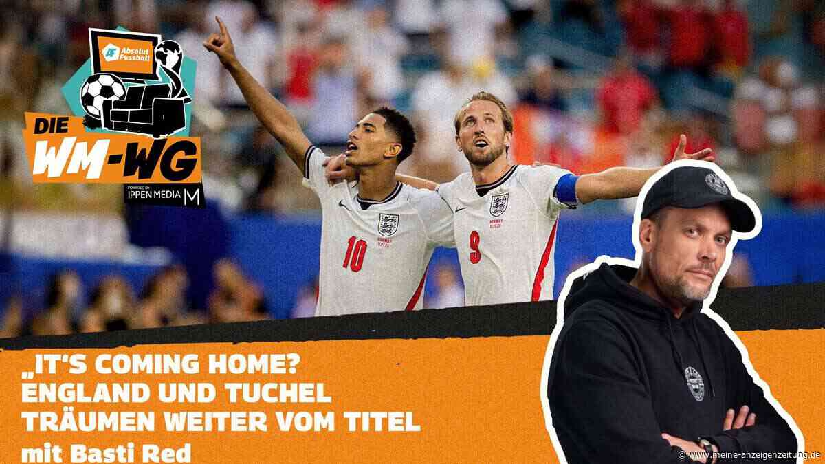 „It‘s coming home?“ England träumt vom Titel: „Die WM-WG“ heute ab 12 Uhr im Livestream