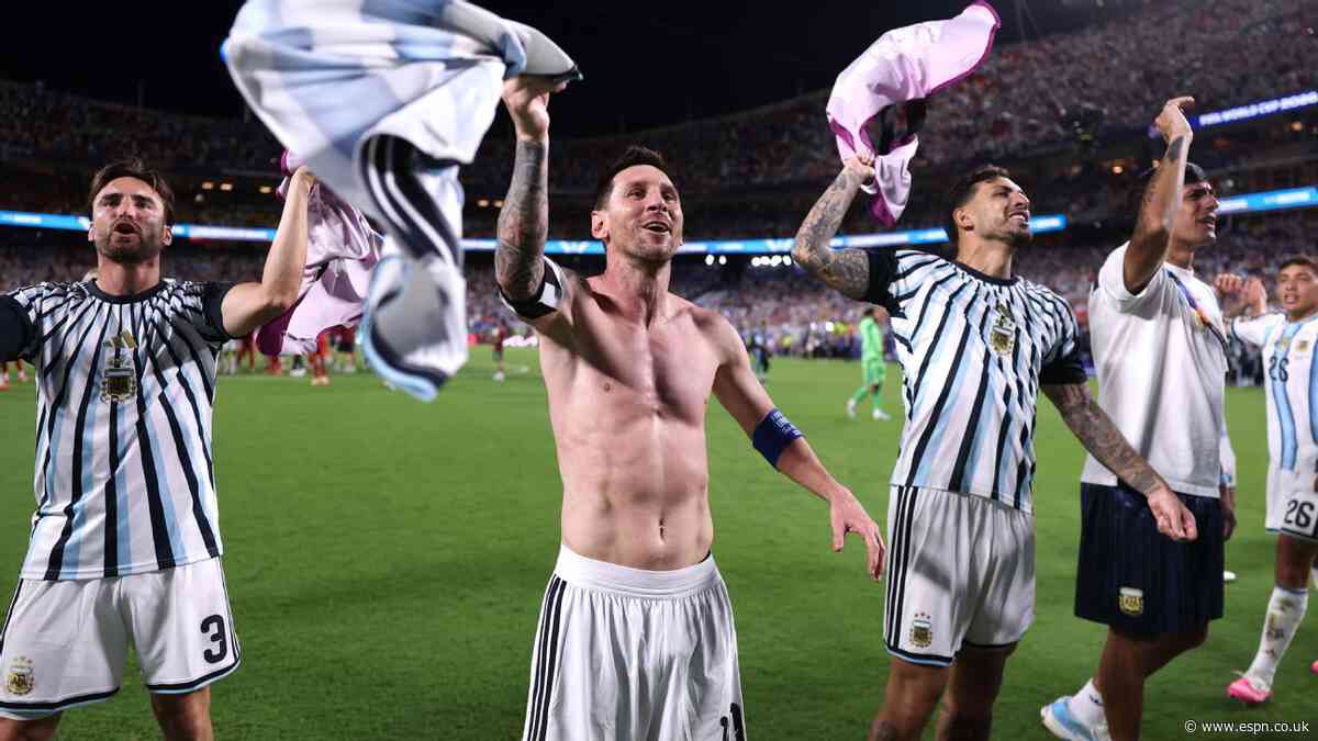 Messi ready for 'powerhouse' England in WC semi