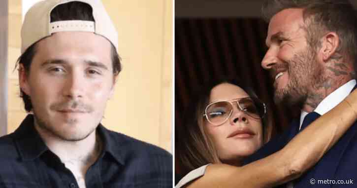 Brooklyn Beckham shares cryptic social media post as David and Victoria celebrate England victory
